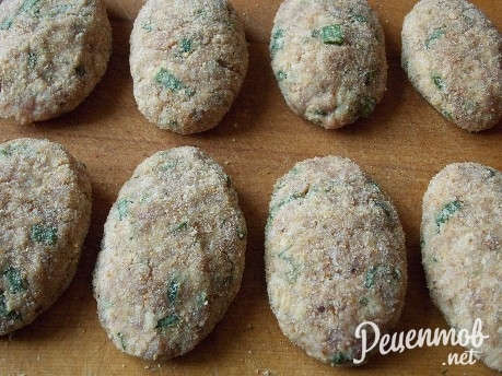 Котлеты с геркулесом