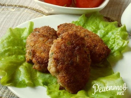 Котлеты с геркулесом
