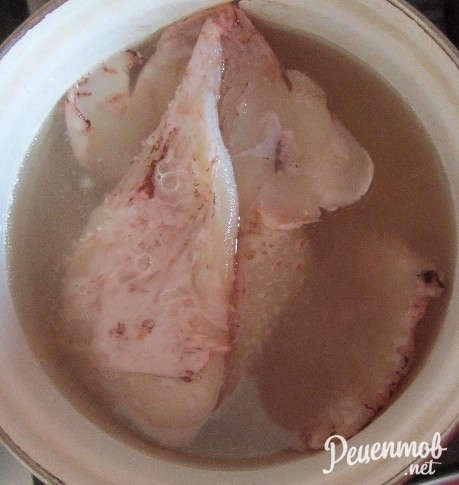 Паста с кальмарами