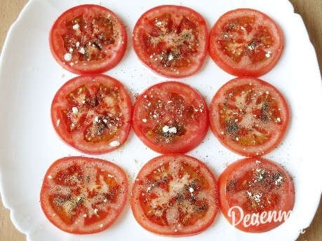 Жареные помидоры в кляре