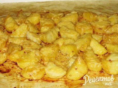 Запеченный картофель с сыром