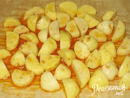 Запеченный картофель с сыром