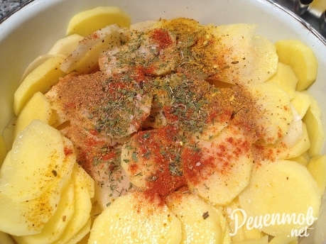 Картошка с сыром