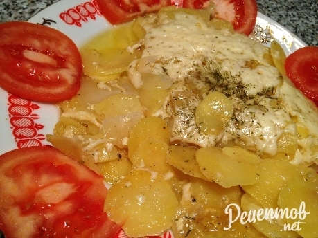 Картошка с сыром
