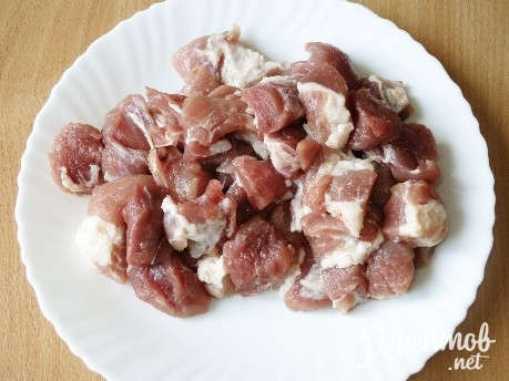 Мясо с грибами Мясо с грибами
