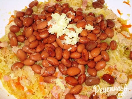 Капуста с мясом
