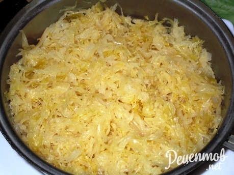 Капуста с мясом