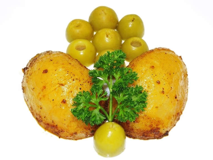 Лимонная картошка